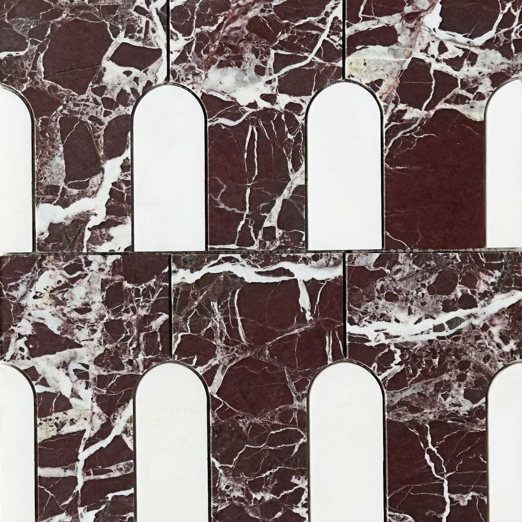 Sorelle: Pio Piccola In Rosso Levanto & Oriental White gallery detail image