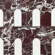 Sorelle: Pio Piccola In Rosso Levanto & Oriental White gallery detail image