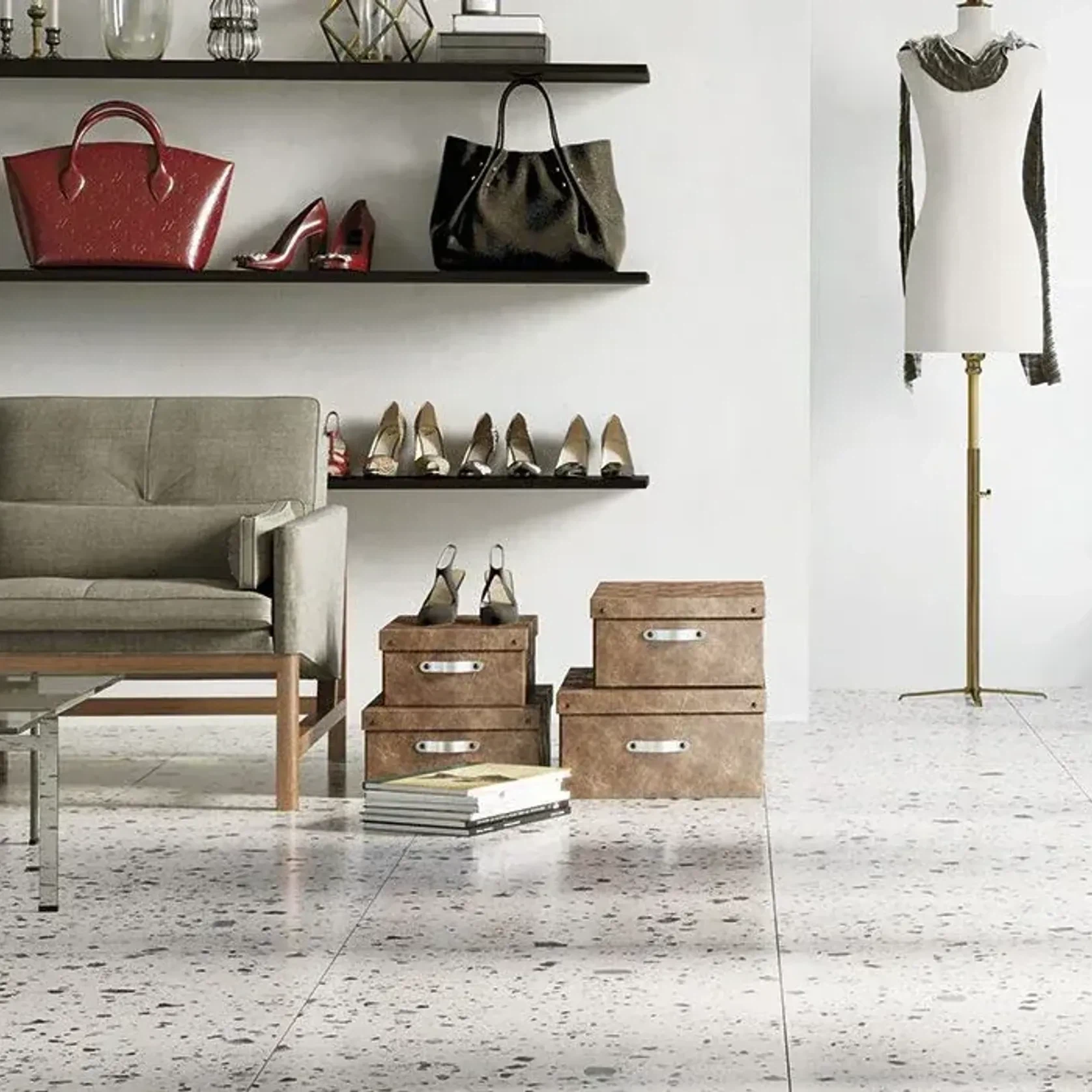 Sorento White 60x60 gallery detail image