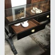 Toulouse Console with Glass Top & Drawers gallery detail image