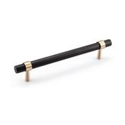 KT&CO Kitchen handles pull matte black Brass Byron Bay gallery detail image
