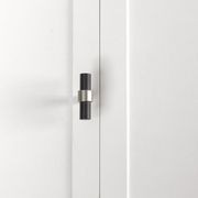 KT&CO Kitchen handles pull matte black Nickel Byron Bay gallery detail image