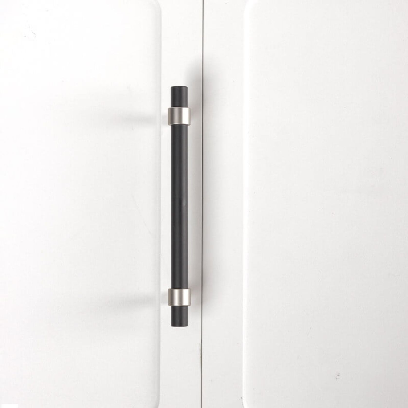 Byron Bay Black and Nickel Pull Handles gallery detail image