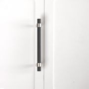 KT&CO Kitchen handles pull matte black Nickel Byron Bay gallery detail image