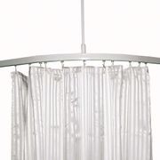 Shower Track - 1600 x 1600 Powder Coated White gallery detail image