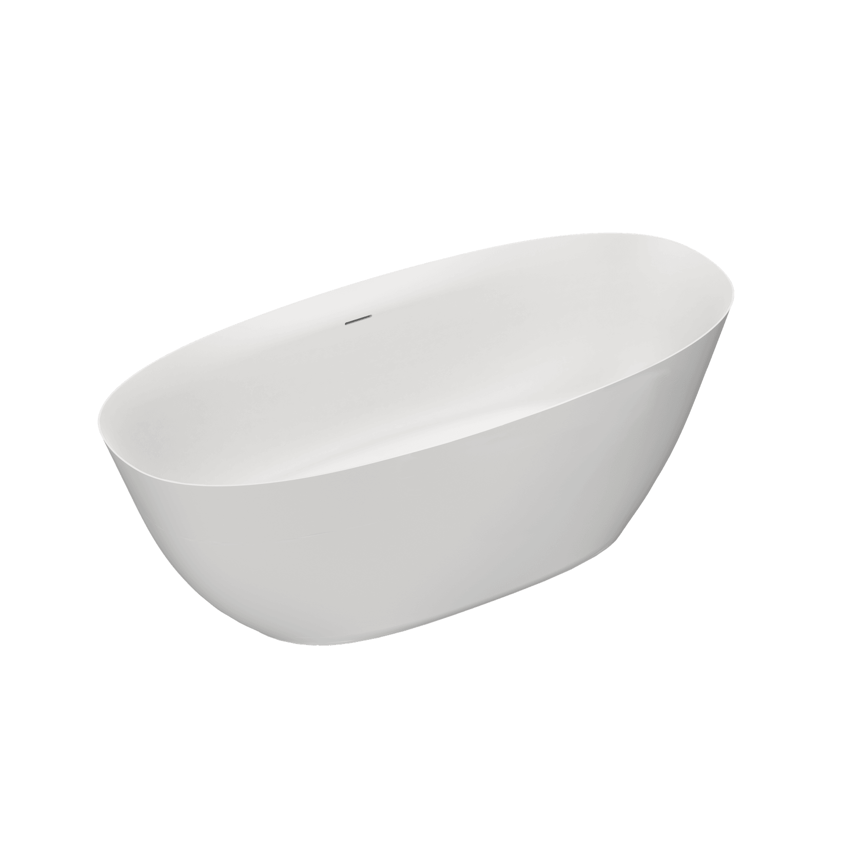 Super-Thin 1700 Freestanding Bath White gallery detail image