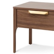 Ithaca Walnut Bedside Table gallery detail image