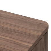 Ithaca Walnut Bedside Table gallery detail image