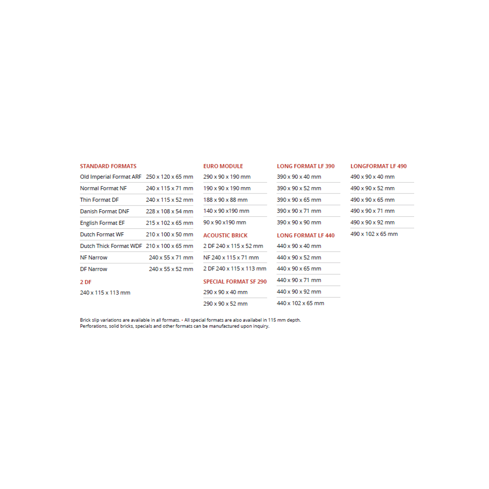 Extruded Clinker Bricks gallery detail image