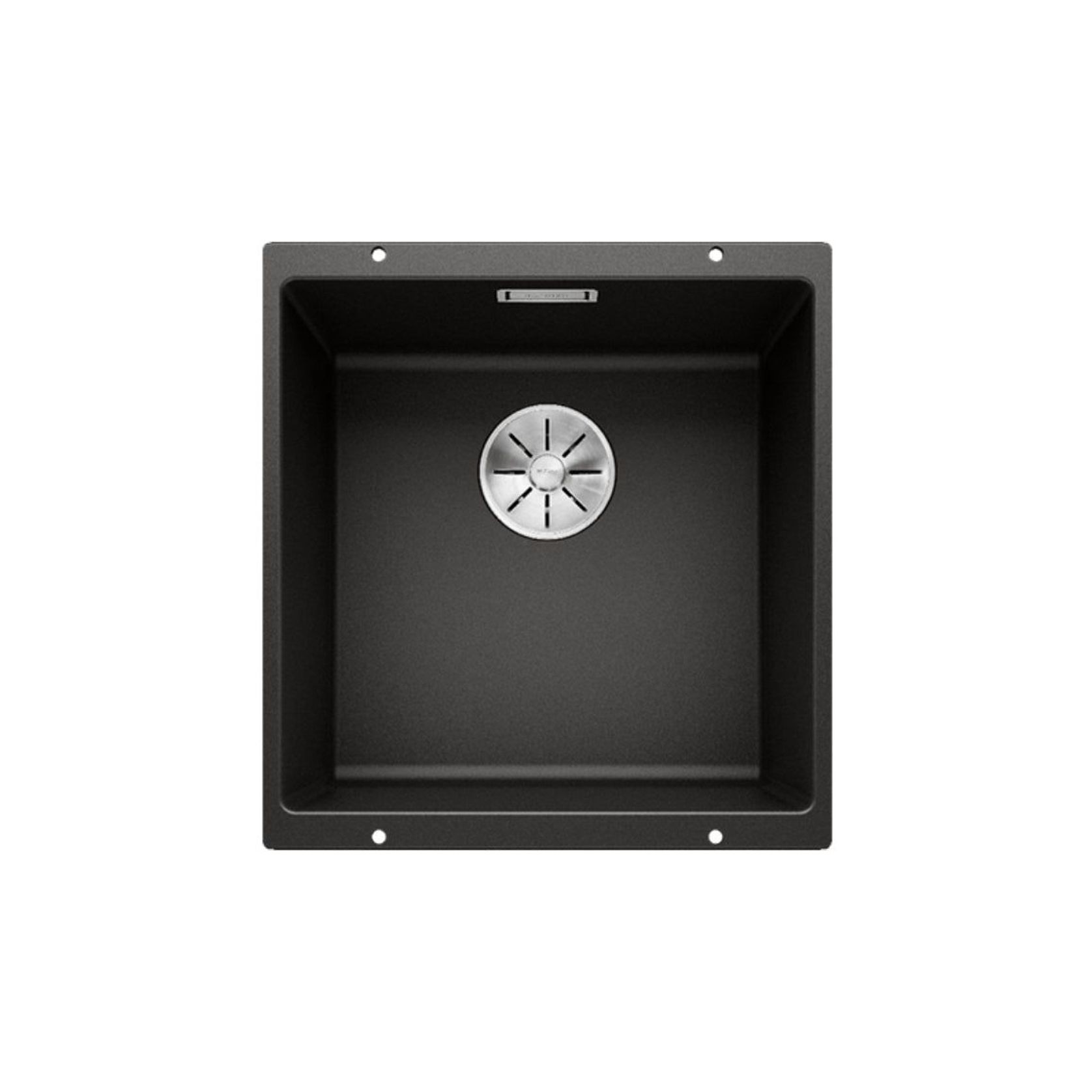 Blanco SUBLINE 400-U Single Bowl Undermount Sink - Black gallery detail image