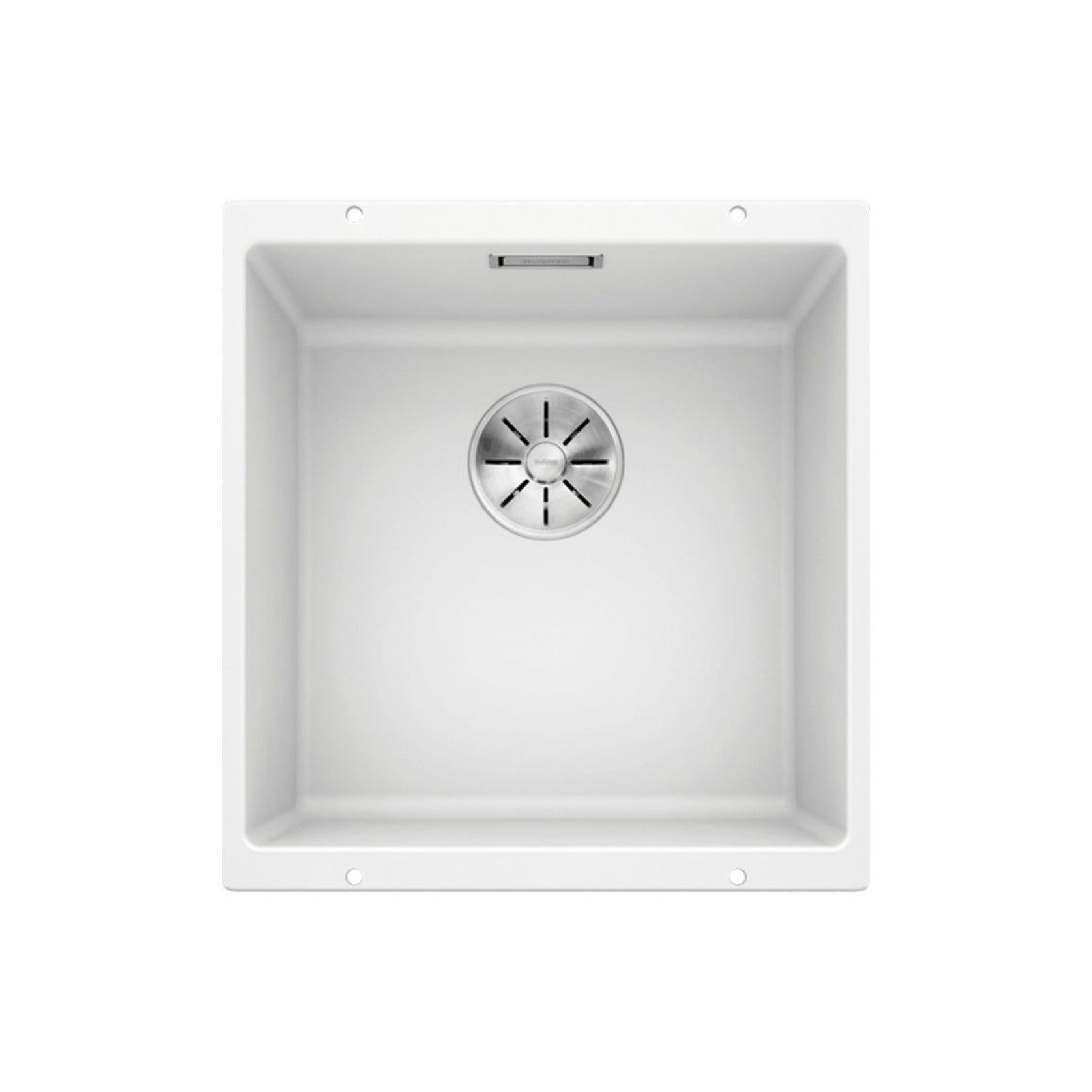 Blanco SUBLINE 400-U Single Bowl Undermount Sink - White gallery detail image