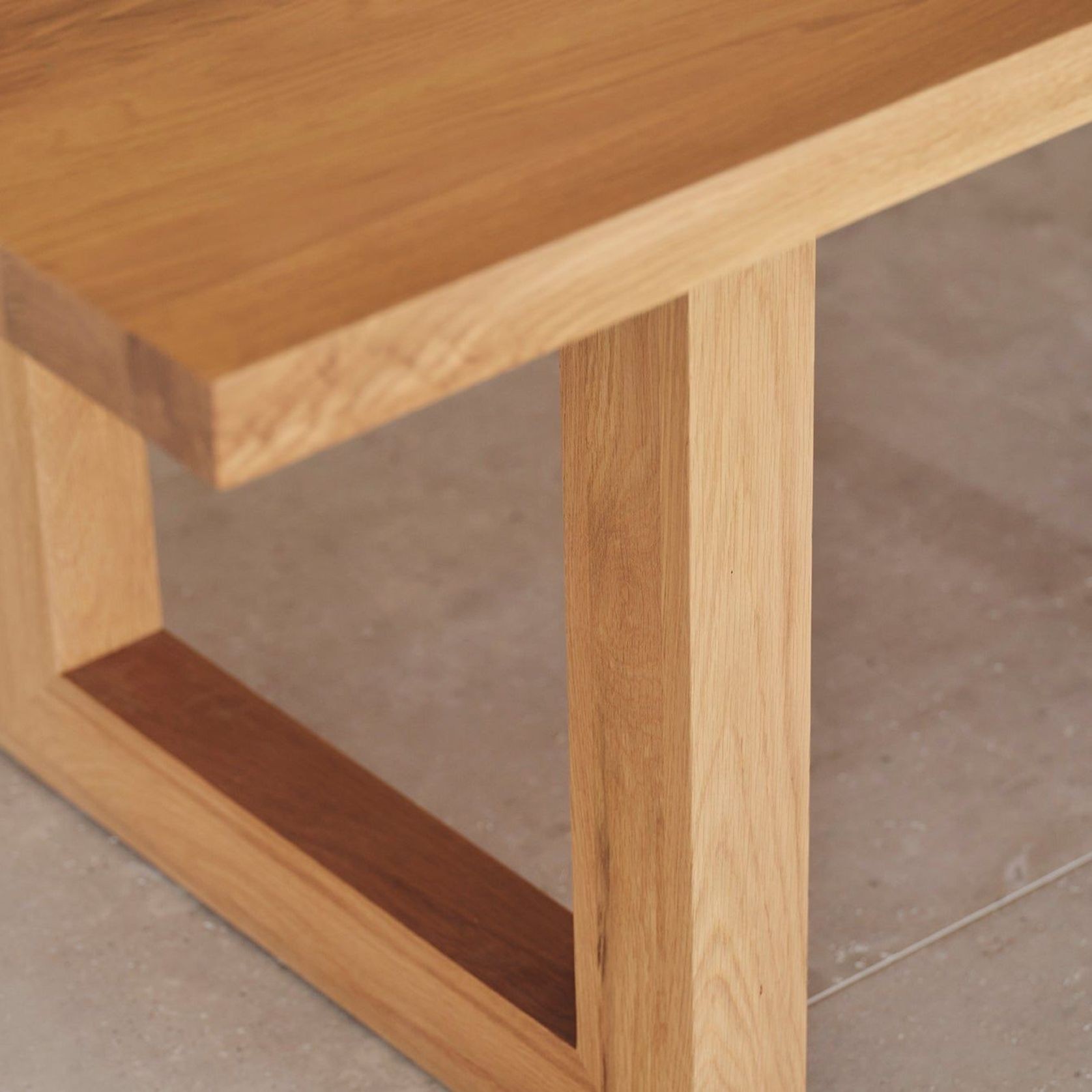 Oak Global Rectangular Dining Table gallery detail image