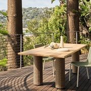 Outdoor Banga Rectangular Dining Table gallery detail image