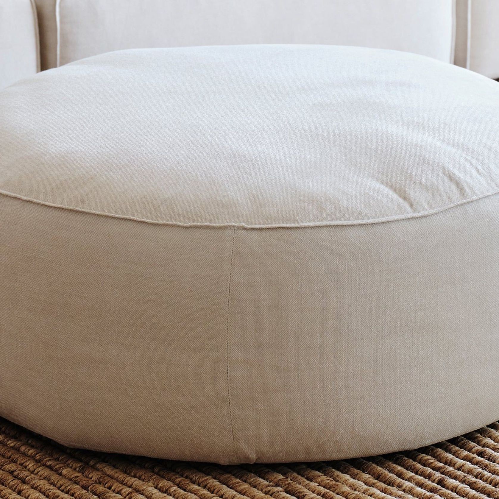 Elio Round Ottoman gallery detail image