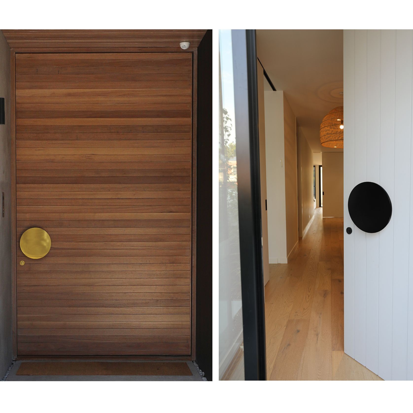 Austyle Circular Entrance Door Pull Handle 300mm gallery detail image