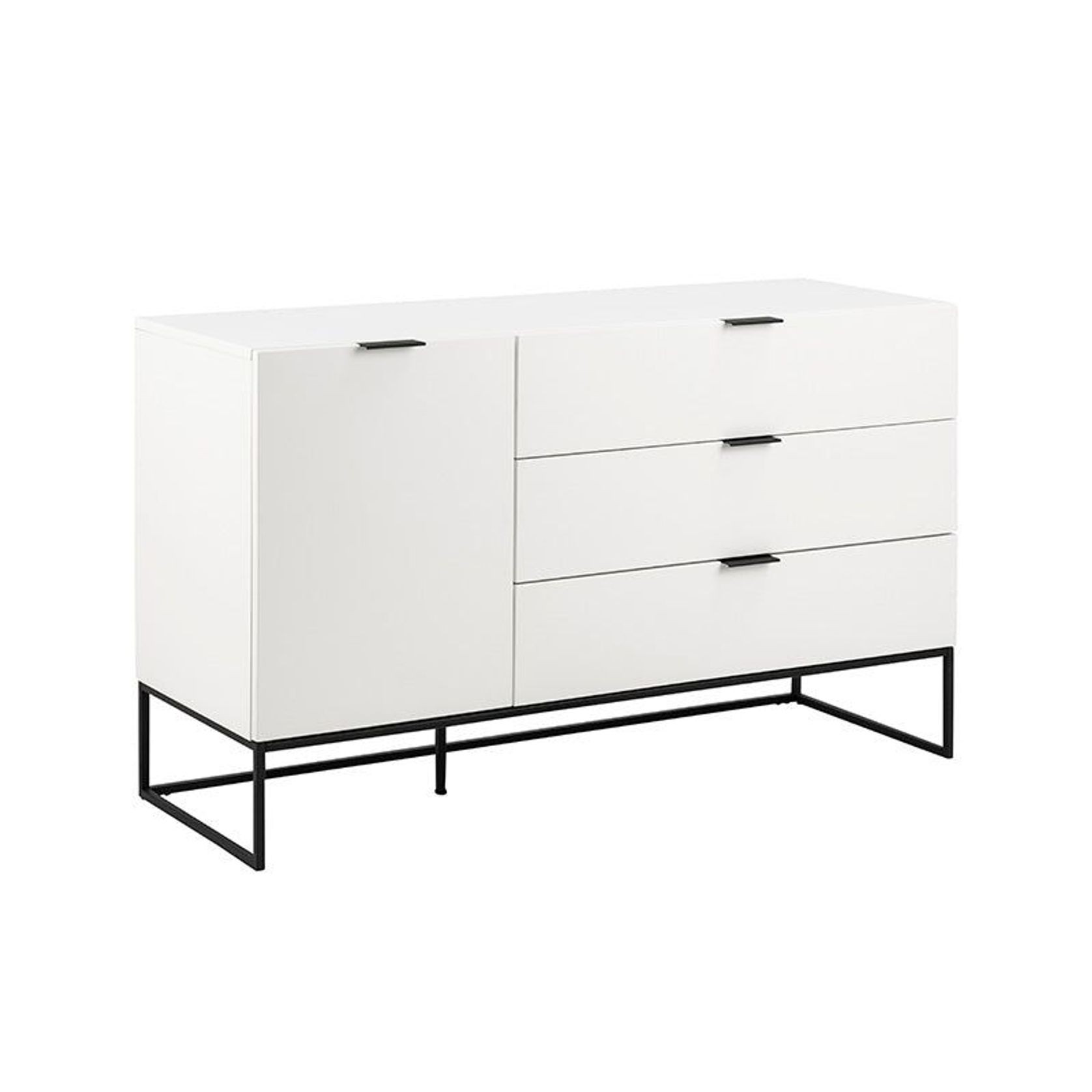 SVANA Sideboard Buffet 134cm - White gallery detail image