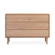 Harmony 3 Drawer Chest - Oak gallery detail image
