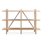 Essential Shelving Unit Oak - Small gallery detail image