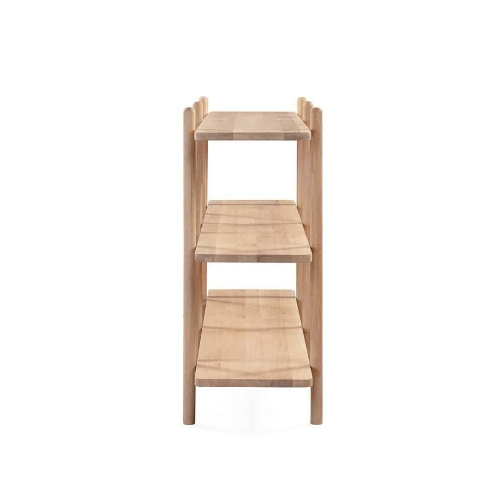 Essential Shelving Unit Oak - Small gallery detail image
