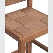 Charm Bar Stool 65cm - Deep Oak gallery detail image
