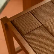 Charm Bar Stool 65cm - Deep Oak gallery detail image