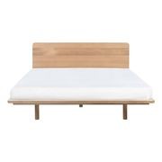 Serene Queen Bed - Oak gallery detail image