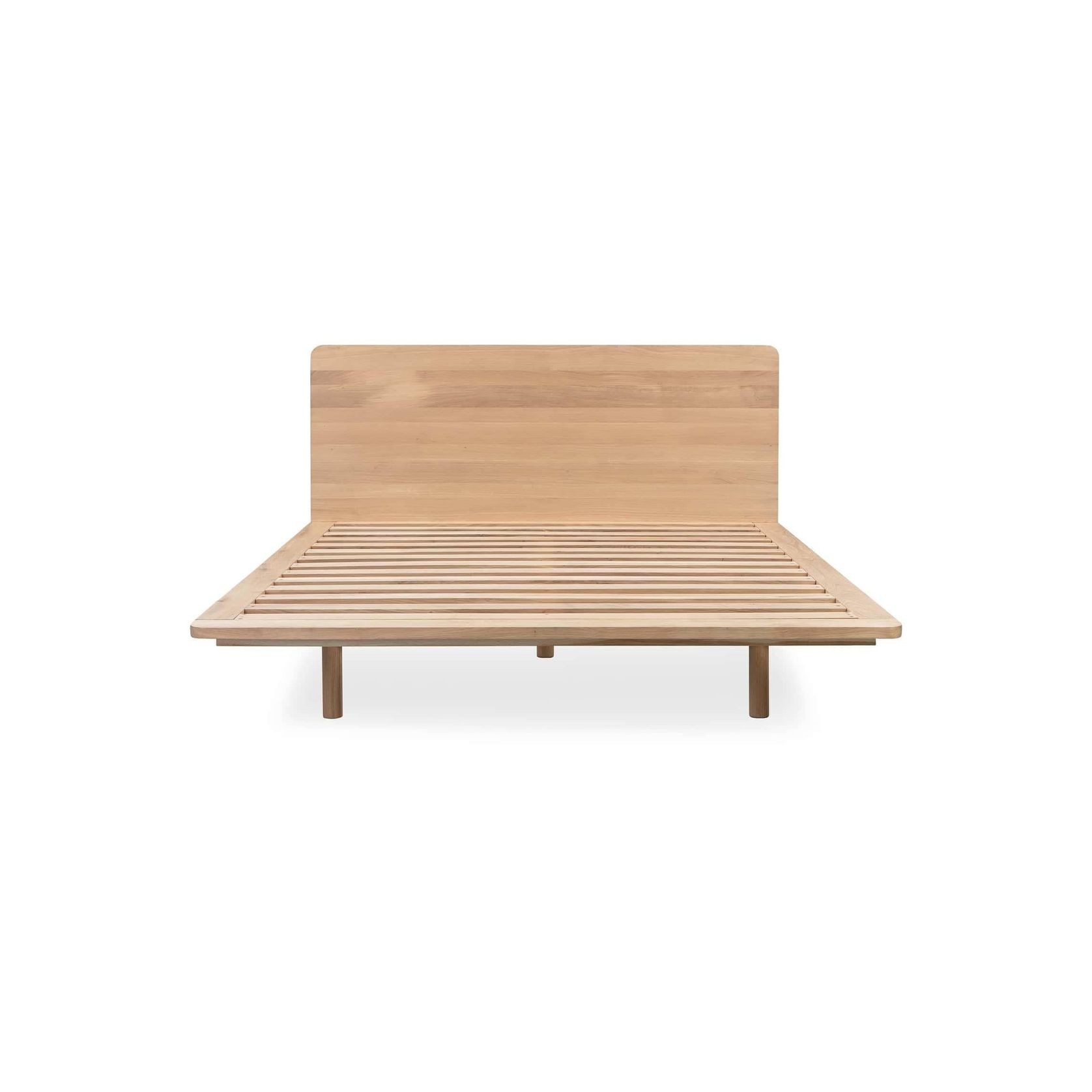 Serene King Bed - Oak gallery detail image