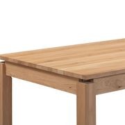 Settle Office Desk - Oak gallery detail image