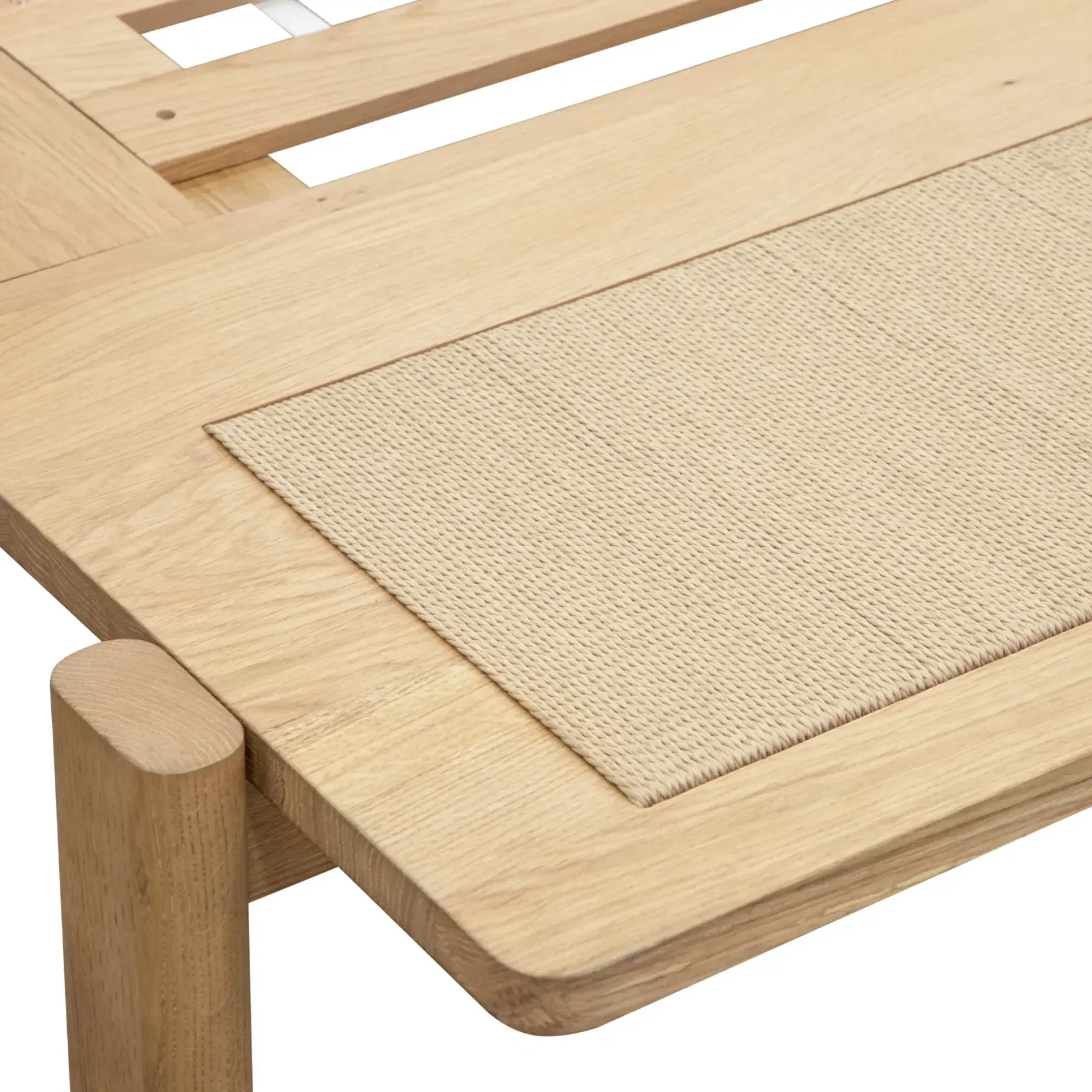 Compass Queen Bed - Oak gallery detail image