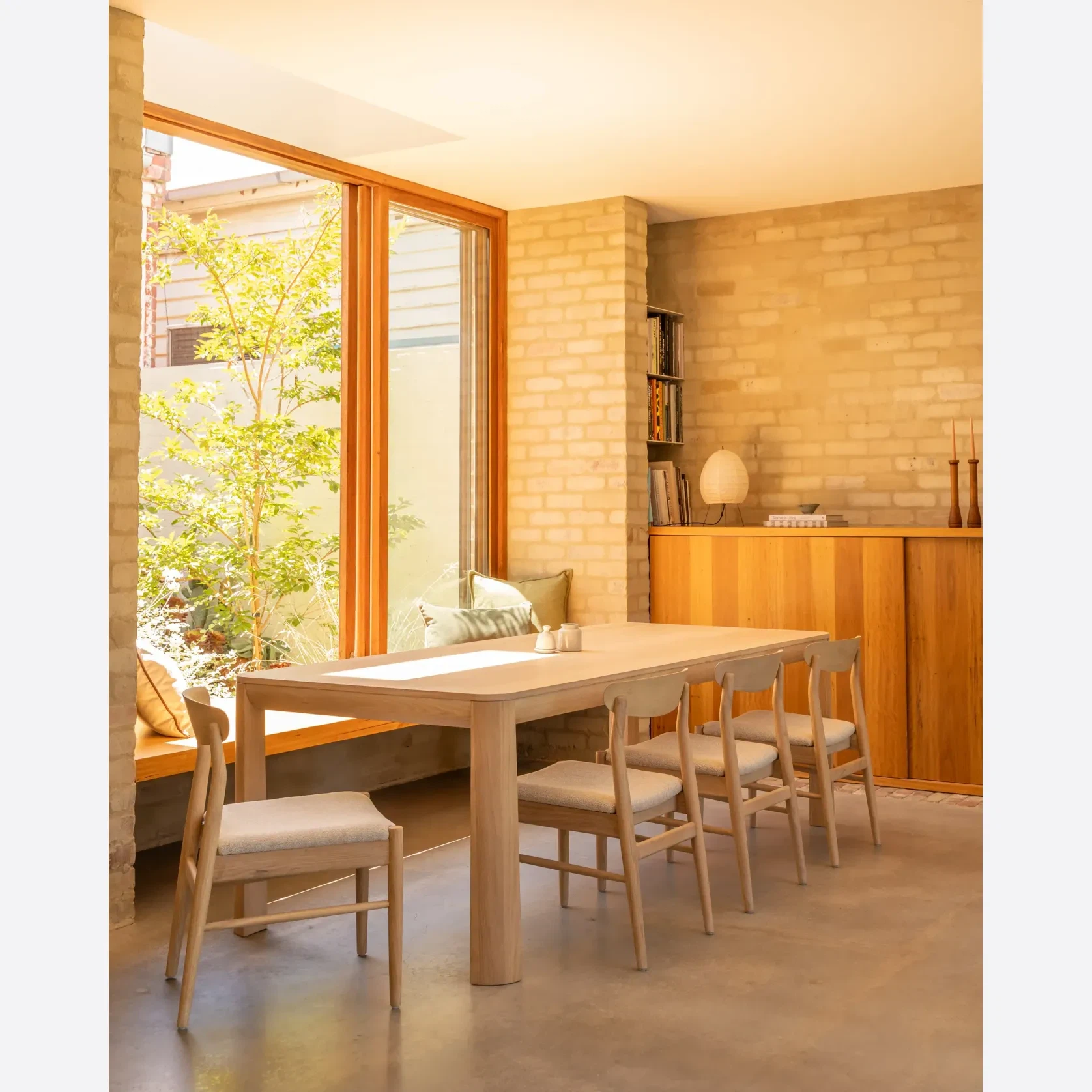 Henri Dining Chair - Oak / Tate Biscotti gallery detail image