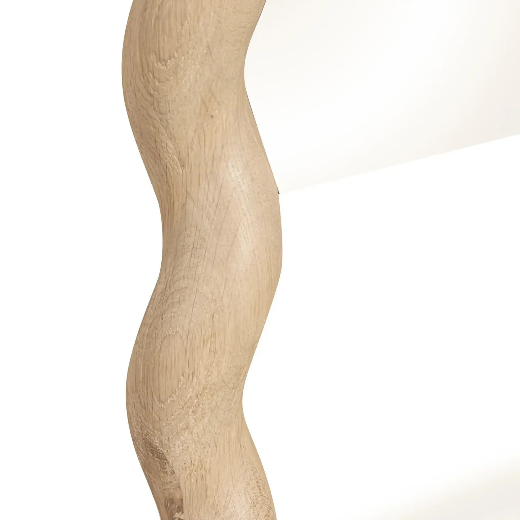 Twirl Floor Mirror - Oak gallery detail image