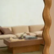 Twirl Floor Mirror - Oak gallery detail image