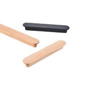 Kitchen timber drawer pull handles tamworth gallery detail image