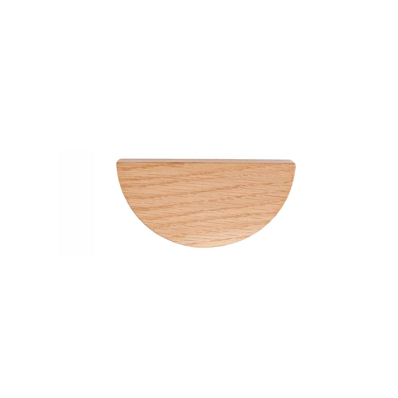 Kitchen timber handles half moon luna pull Ballina gallery detail image
