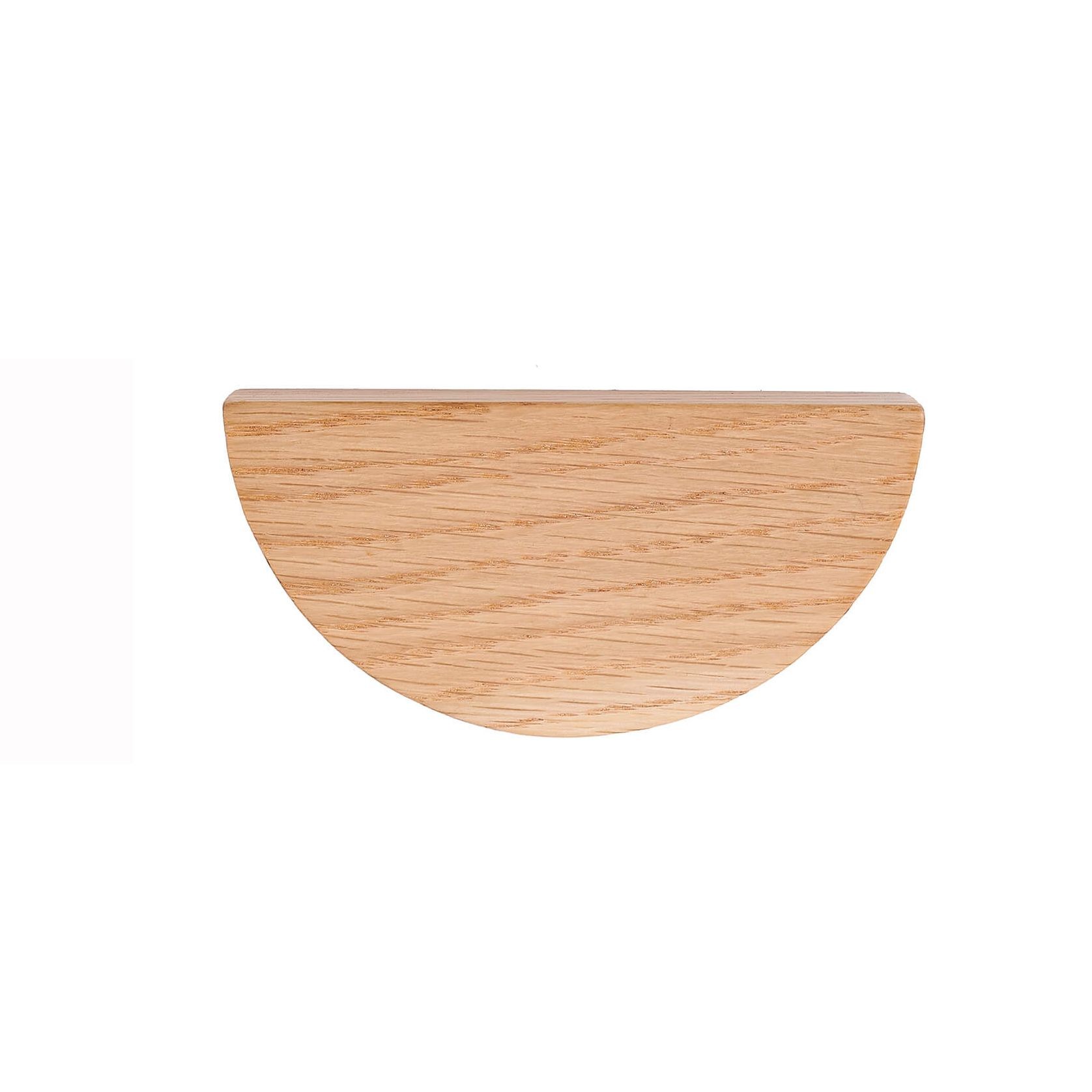 Kitchen timber handles half moon luna pull Ballina gallery detail image