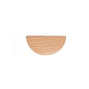 Kitchen timber handles half moon luna pull Ballina gallery detail image