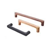 Kitchen timber cabinet handles Gladstone gallery detail image