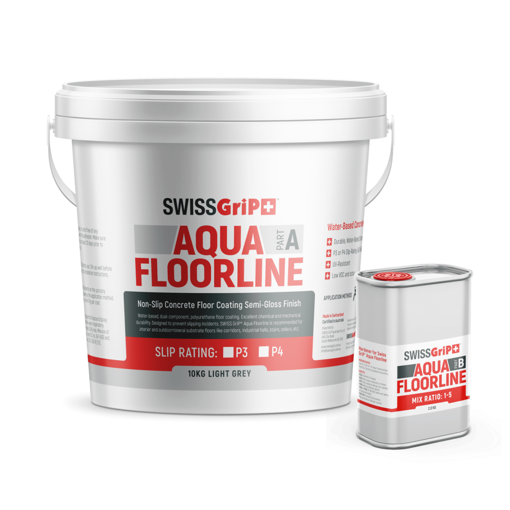 SWISS GriP Aqua Floorline | Anthracite Grey gallery detail image