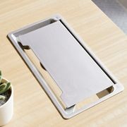 RAVEN SINGLE Workstation 160-180/100cm - Natural White gallery detail image