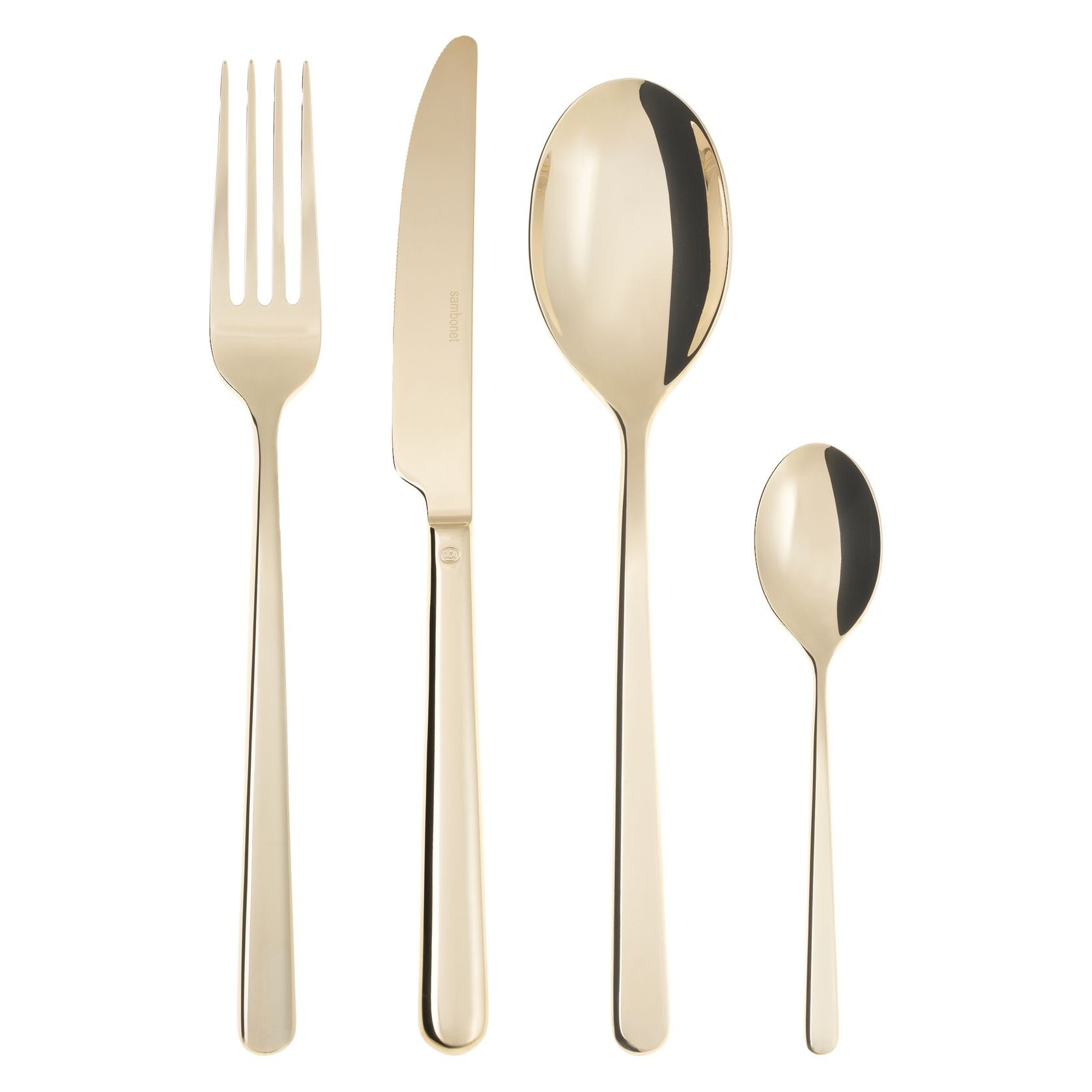 Linear PVD Champagne 24 Piece Set gallery detail image