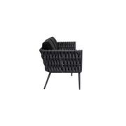 Sanderling Outdoor Sofa - Charcoal gallery detail image