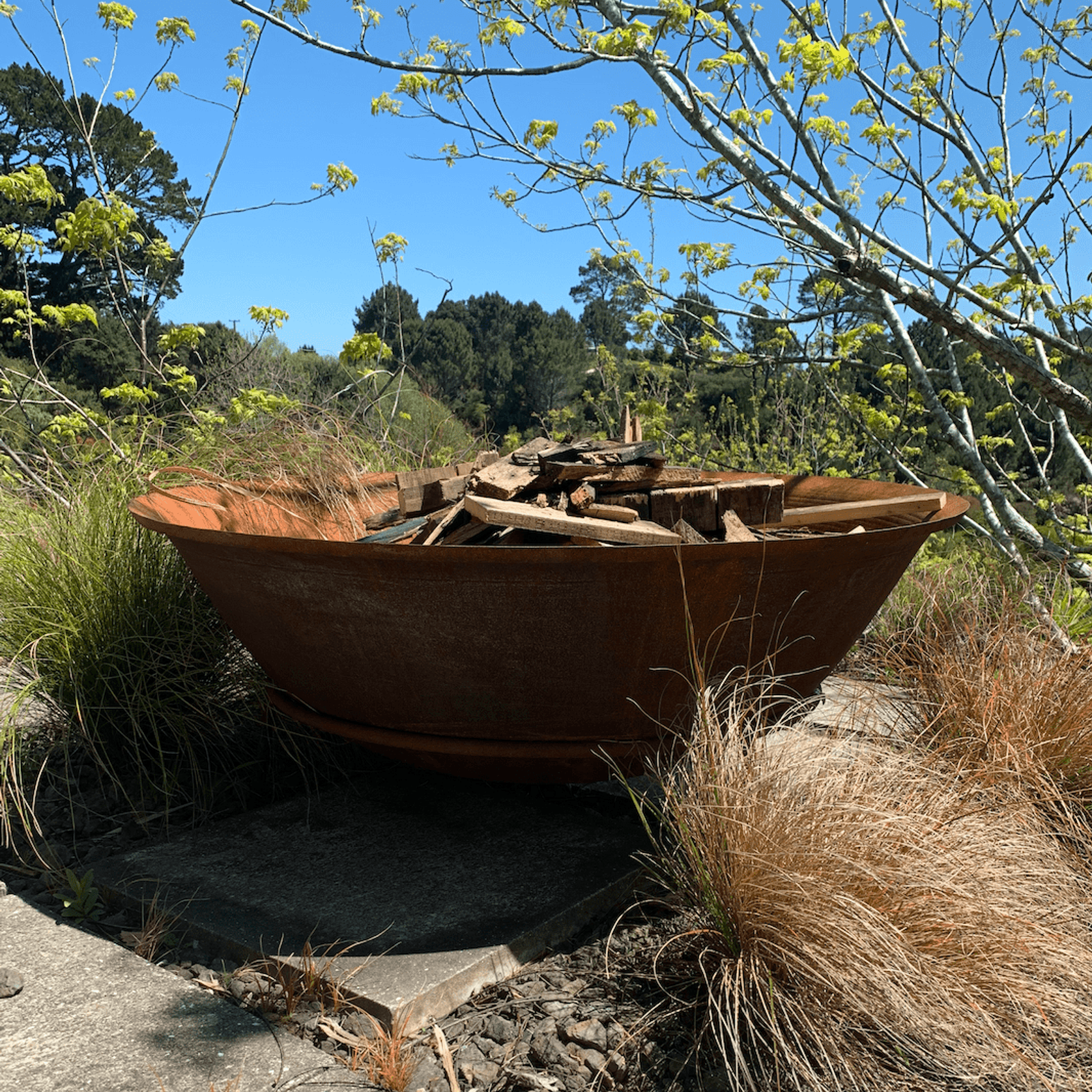 Wok Pan Fire Pit gallery detail image