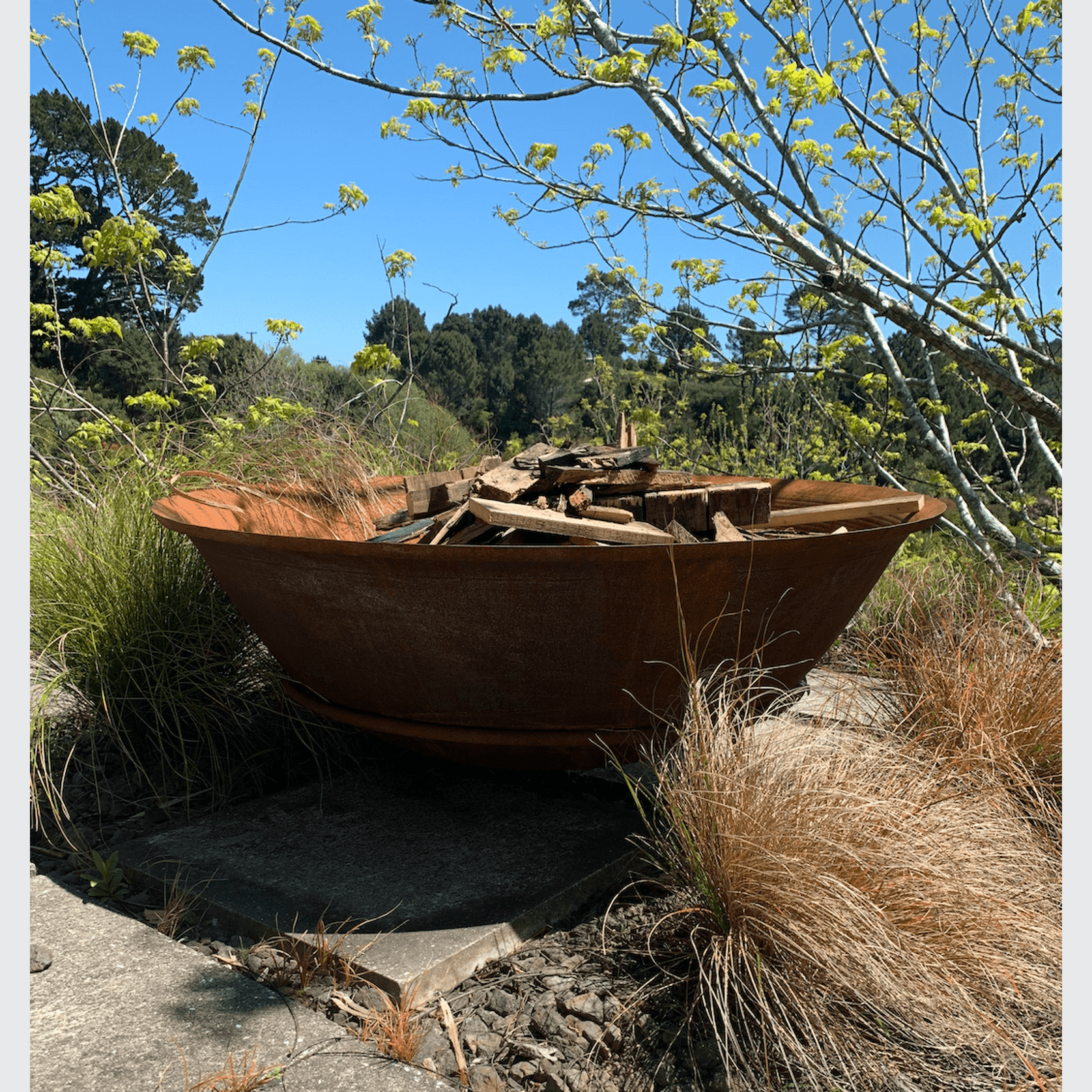 Wok Pan Fire Pit gallery detail image