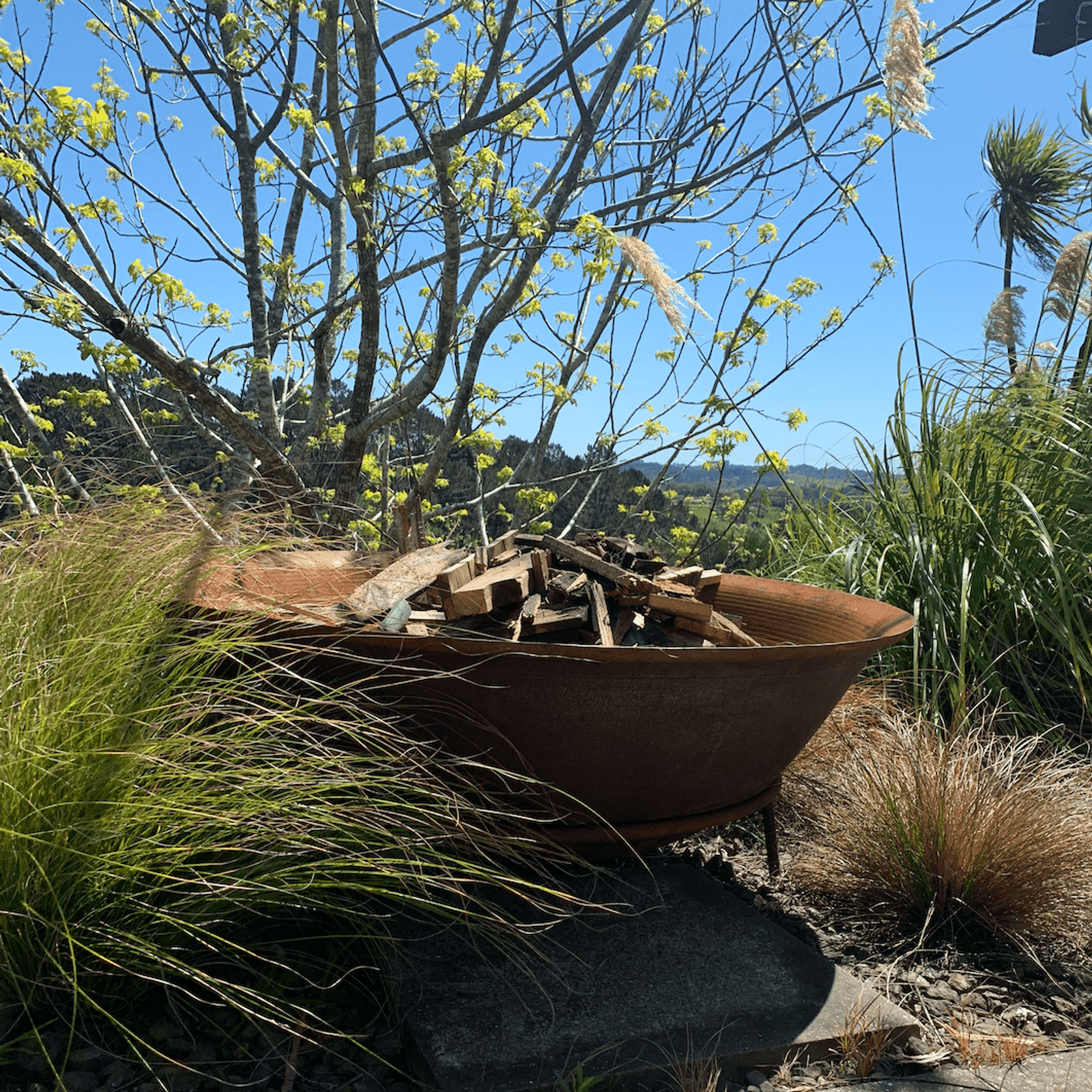 Wok Pan Fire Pit gallery detail image