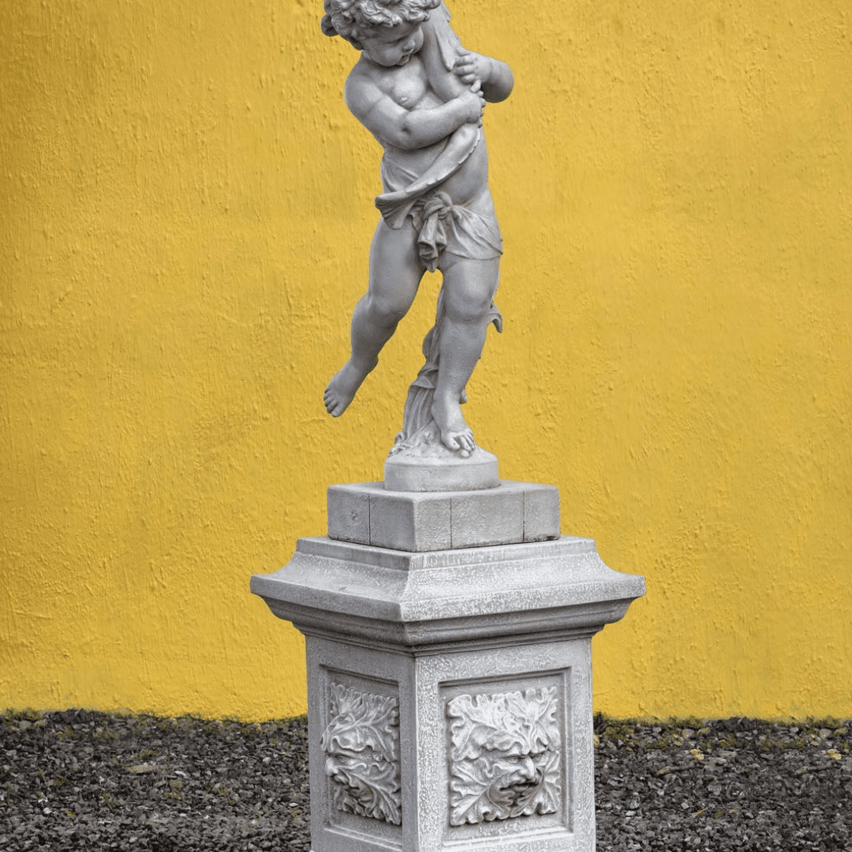 Boy with Fish on Plinth gallery detail image