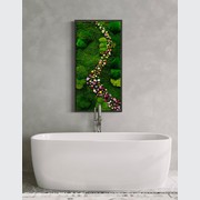 Moss Wall Art - Cascade of Flowers gallery detail image