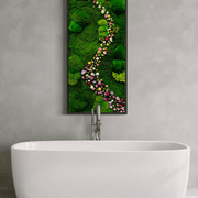 Moss Wall Art - Cascade of Flowers gallery detail image