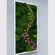 Moss Wall Art - Cascade of Flowers gallery detail image