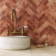 Tradewinds Rojo Alicante Subway Tiles gallery detail image
