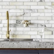 Tradewinds Calacatta Oro Honed 200x50x10mm gallery detail image